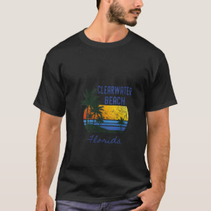 T-shirt FEMMES Cool Rétro Plage Clearwater Distressed Flux