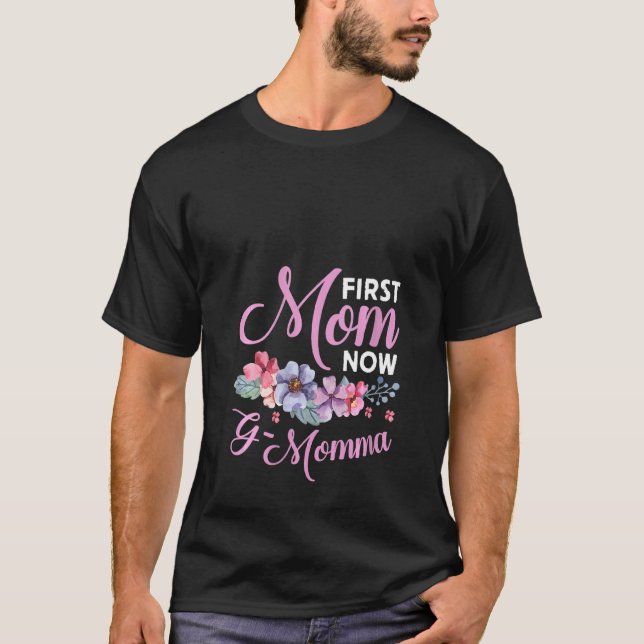 T-shirt Femmes d'abord maman maintenant G Momma grand-mère (Devant)