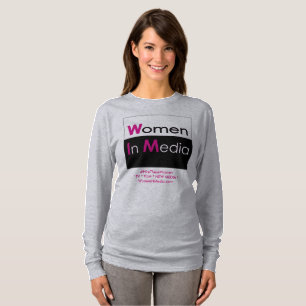 T-shirt Femmes Dans Les Médias Tee - shirt À Longs Manches