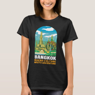 T-shirt Femmes de Bangkok noir