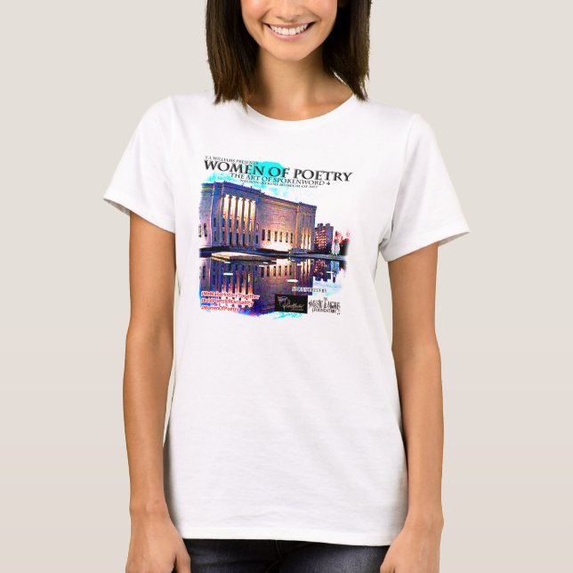 T-shirt Femmes de la poésie (Devant)