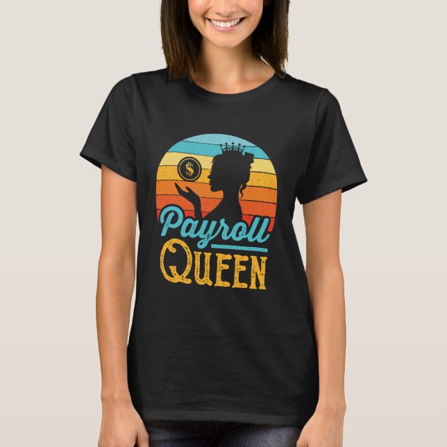 T-shirt Femmes de la Reine de la paie (Devant)