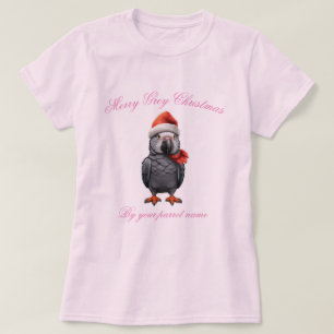 T-shirt Femmes de perroquets gris d’Afrique