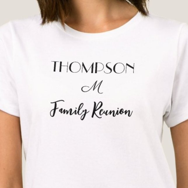 T-shirt Femmes de réunion familiale (Family Reunion Women T-Shirt)