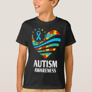 T-shirt Femmes de sensibilisation à l'autisme Soutien aux