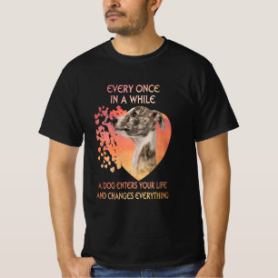 T-shirt Femmes De Temps En Temps Un Chien Entre
