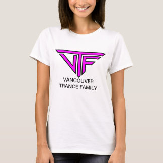 T-shirt Femmes de VTF (logo rose de frontière avec le