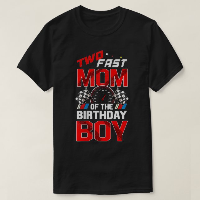 T-shirt Femmes Deux Décorations D'Anniversaire Rapide Mama (Design devant)