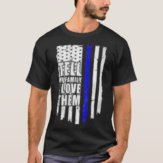 T-shirt Femmes Dites à ma famille que je les aime ameri en