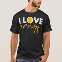 FEMMES Drôle J'aime Mango Vibes Fruit Été Mango