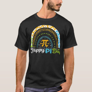 T-shirt Femmes Drôle Joyeux Joyeux Jour Pi 2022 Citation H