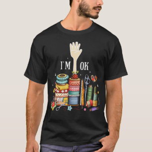 T-shirt Femmes Drôles de Couture Matelassière Couturière C