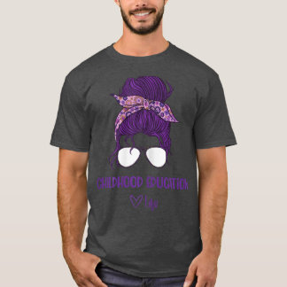 T-shirt Femmes Éducation de l'enfance des femmes Vie, Enfa