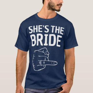 T-shirt Femmes Elle est la mariée 