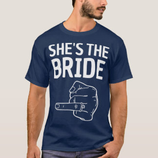 T-shirt Femmes Elle est la mariée 696