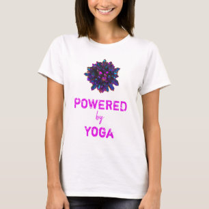 T-shirt Femmes en cristal pourpres de sphère de rose de