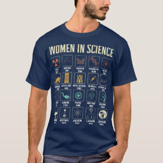 T-shirt Femmes en science Design pour l'histoire de la sci