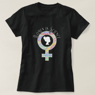 T-shirt Femmes En Science Femme Genre Mot Conception