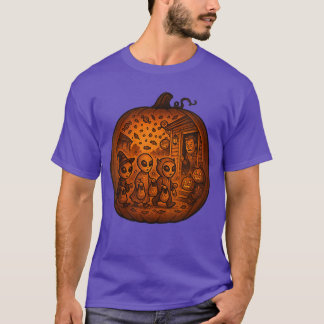 T-shirt Femmes Enfants la nuit d'Halloween Trick or Treat