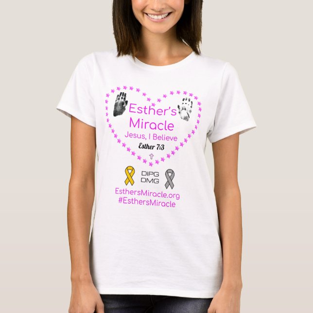 T-shirt femmes Esther's Miracle - devant seulement (Devant)