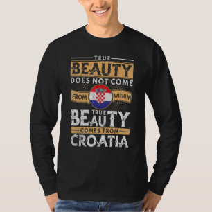 T-shirt Femmes Et Hommes Croates