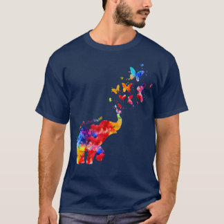 T-shirt Femmes être un éléphant Sensibilisation sur l'auti