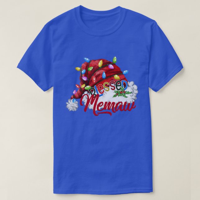 T-shirt Femmes Femmes Femmes Béni Mémorial Noël Noël Noël  (Design devant)