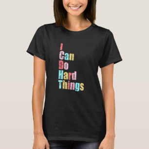 T-shirt Femmes Femmes Je Peux Faire Des Choses Dures Vest 