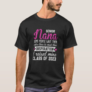 T-shirt Femmes Fières Senior Nana 2023 Diplômé