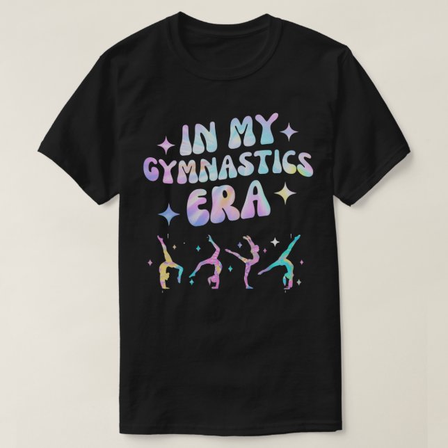 T-shirt Femmes Filles Dans Mon Exercice De Gymnaste De L'È (Design devant)
