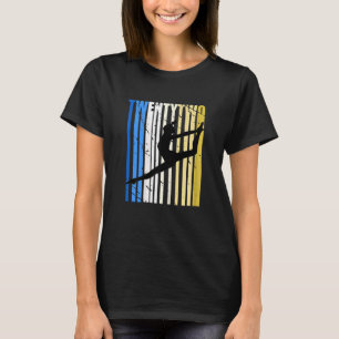 T-shirt Femmes Filles Gymnastique 22e anniversaire pour le