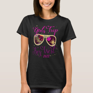 T-shirt Femmes Filles Vacances Week-end Filles Trip Key We
