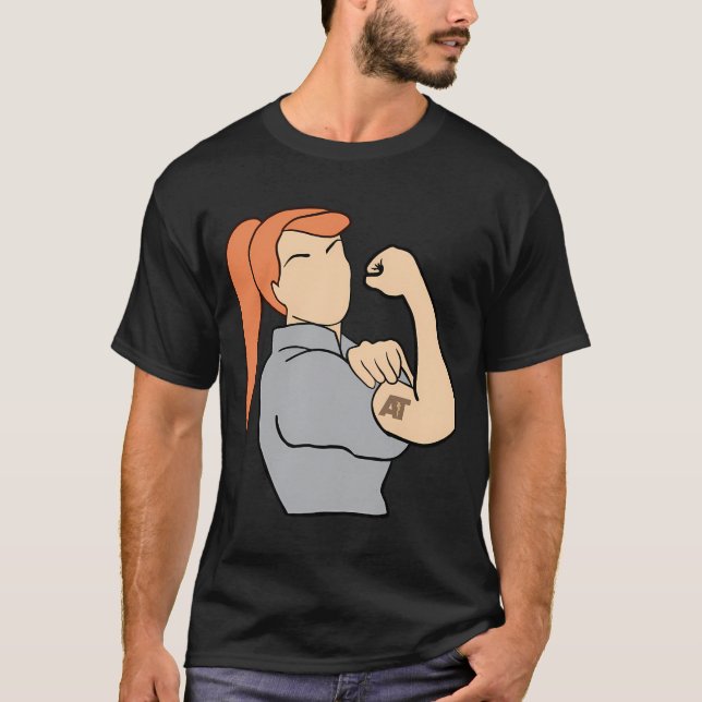 T-shirt Femmes fortes à (Devant)