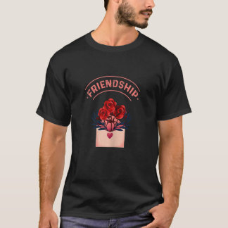 T-shirt Femmes Galentines Journée tenue Femmes Amitié Ente