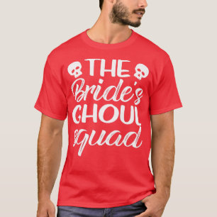 T-shirt Femmes Ghoul Squad Les Brides Éffrayant Halloween