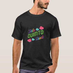 T-shirt Femmes Grado 5 Hola Enseignante espagnole Maestra