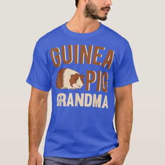 T-shirt Femmes Guinée porc grand-mère drôle femmes Guinée