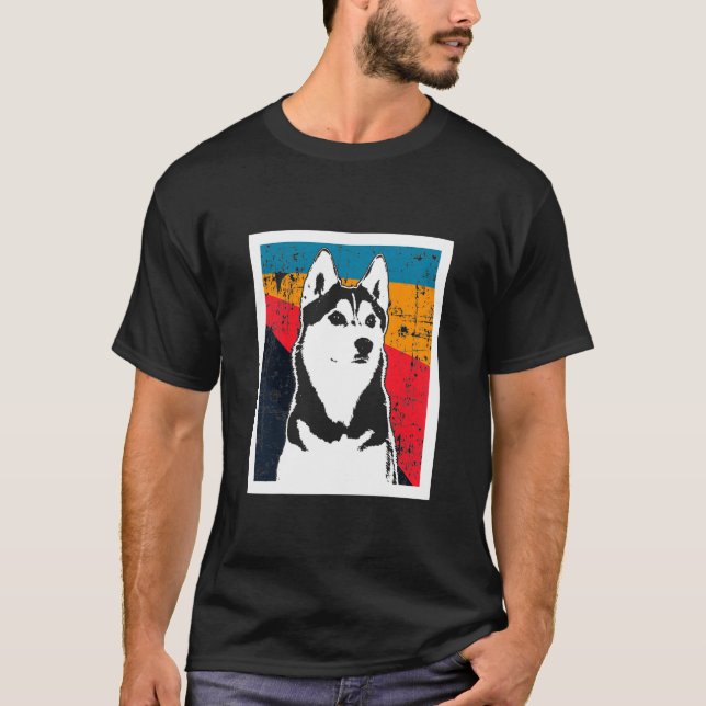 T-shirt Femmes Husky Enfants (Devant)