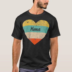 T-shirt Femmes I Love Yuma Arizona Vintage Retr