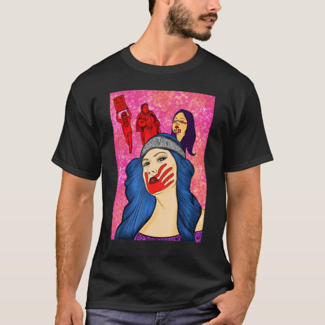 T-shirt Femmes Indigènes Disparues Et Assassinées (Devant)