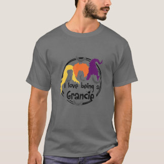 T-shirt Femmes J'Aime Être Une Sorcière De Chauve-Feu Hall