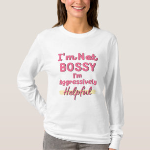 T-shirt Femmes Je ne suis pas autoritaire Je suis agressiv