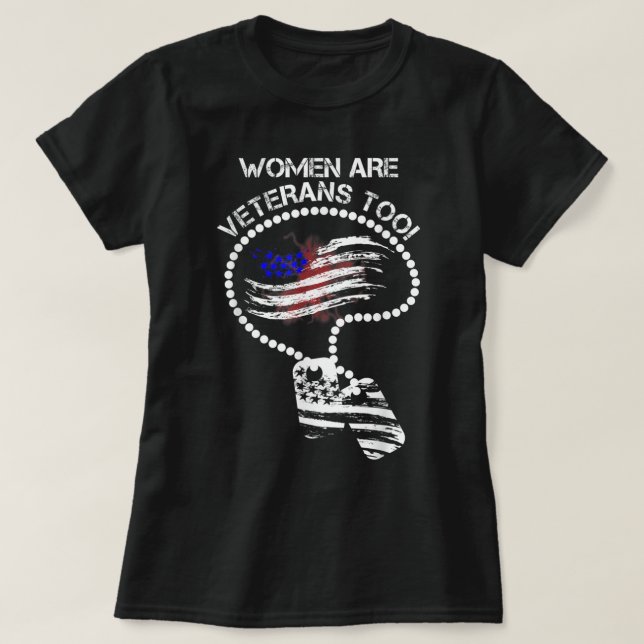 T-shirt Femmes Je ne suis pas la femme de l'ancien combatt (Design devant)