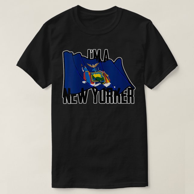 T-shirt Femmes Je suis New-Yorkaise U (Design devant)