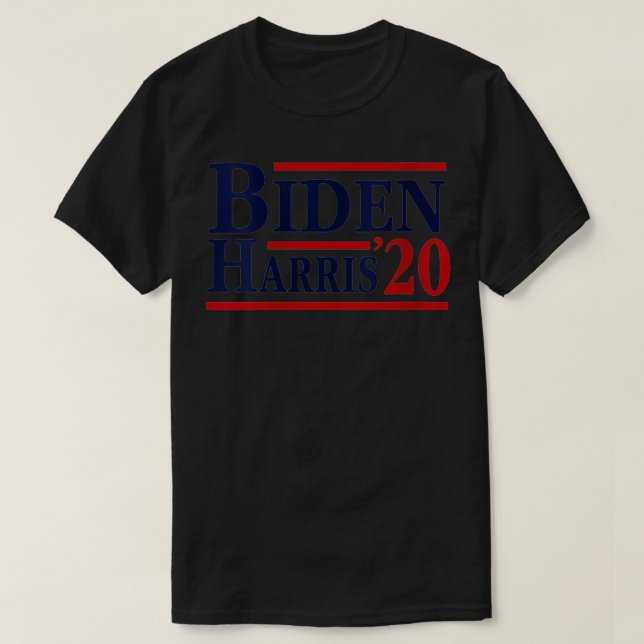 T-shirt Femmes Joe Biden Kamala Harris 2020 - Démo élector (Design devant)
