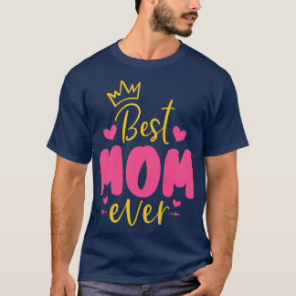 T-shirt FEMMES Joyeux Fête des mères Aimez votre maman Mei