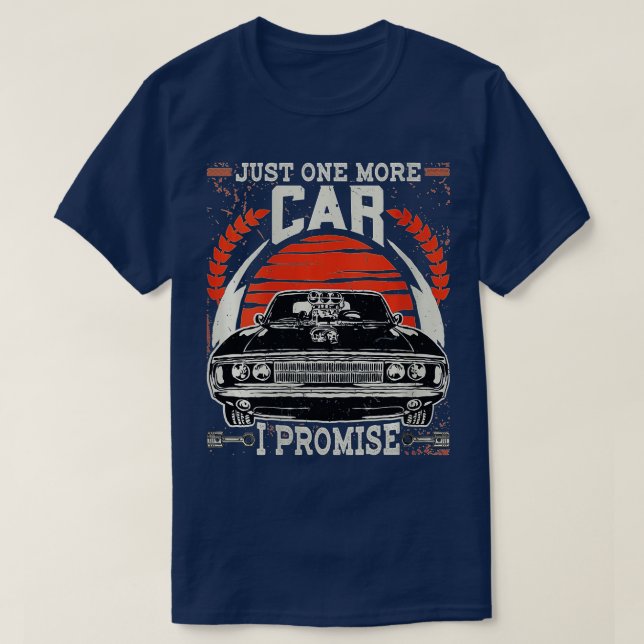 T-shirt Femmes Juste Une Voiture De Plus Je Promets Cadeau (Design devant)