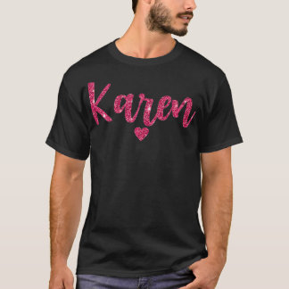T-shirt Femmes Karen Cœur Rose