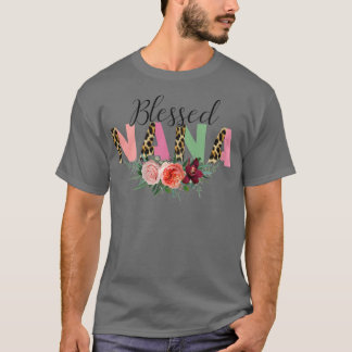 T-shirt Femmes léopard Béni Nana Grand-mère Fête T