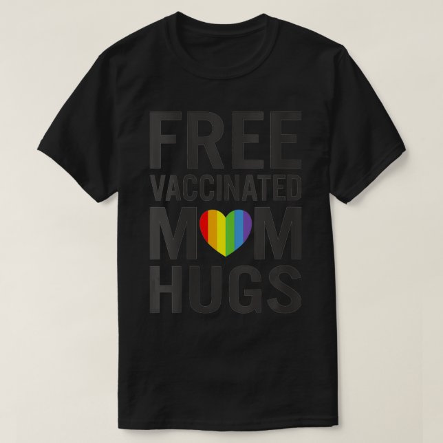 T-shirt Femmes Libérez Maman Hugs Gay pride LGBTQ Fier Mam (Design devant)